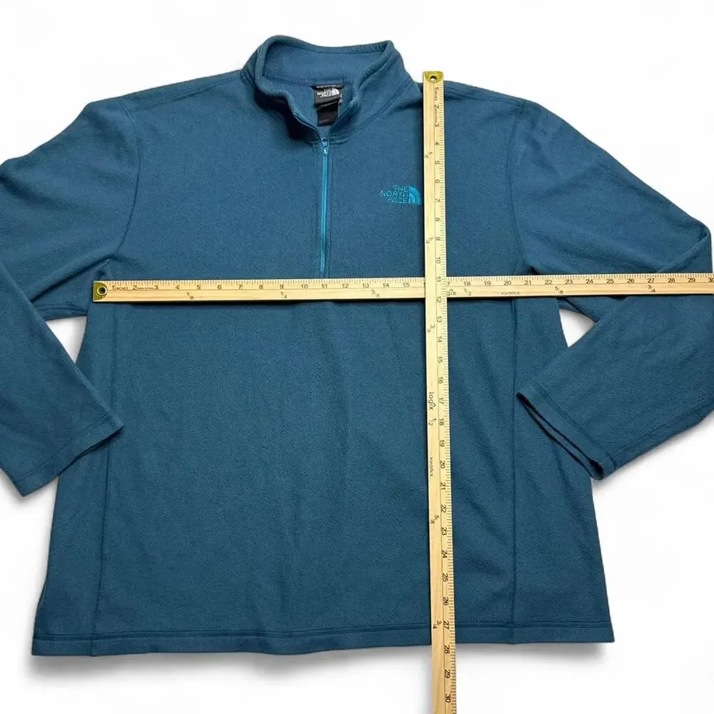The North Face 1/4 Zip Fleece Pullover Blue XXL Men’s